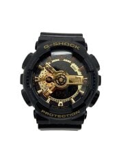 画像：クォーツ腕時計/アナログ/BLK/GA-110GB