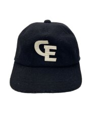 画像：12AW/FELT WAPPEN B.B CAP/FREE/ウール/BLK/無地/メンズ/GE-128020//
