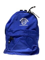 画像：BABY MILO BACKPACK/ポリエステル/BLU/無地/002GDE201010X//