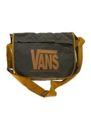 画像：90s/OLD VANS/USA製/MESSENGER BAG/ナイロン/KHK/無地//