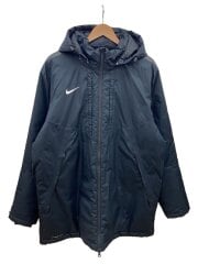 画像：TEAM SQUAD WINTER JACKET/XL/ポリエステル/BLK/無地/645536-010