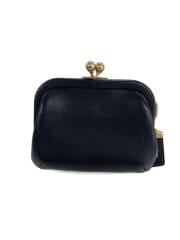 画像：コインケース_キスロック_コイン_ケース_オールレザー/レザー/BLK/レディース