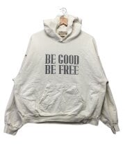 画像：パーカー/L/コットン/WHT