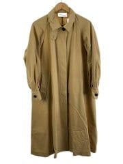 画像：コート/36/コットン/BEG/無地/1525-144-4226