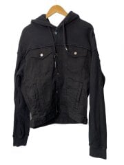 画像：ジャケット/L/コットン/BLK/S74HG0163