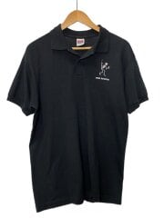 画像：ポロシャツ/L/ポリエステル/BLK