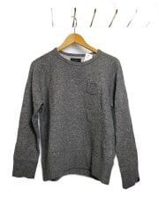 画像：ニット・セーター(厚手)/M/コットン/GRY