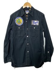 画像：ワークシャツ/--/--/NVY