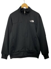 画像：JERSEY JACKET_ジャージジャケット/L/ポリエステル/BLK/無地