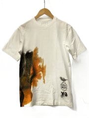 画像：Tシャツ/--/コットン/WHT/プリント/JX4744