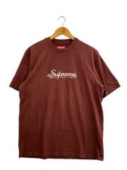画像：Tシャツ/M/コットン/BRW/プリント//