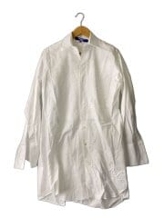 画像：長袖シャツ/S/コットン/WHT/WQ-B002//