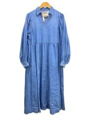 画像：長袖ワンピース/1/コットン/IDG/H789652