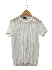 画像：半袖カットソー/--/ポリエステル/WHT/無地/TT-020010/90s