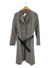 画像：コート/36/ウール/千鳥格子/22-08-75-08301