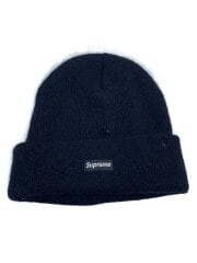 画像：ニットキャップ/--/モヘア/BLK/無地/メンズ