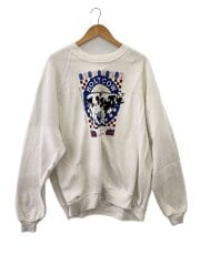 画像：スウェット/--/コットン/WHT/USA/COWプリント//