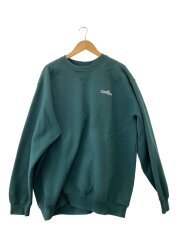 画像：スウェット/--/コットン/GRN/ワンポイントロゴ/裏起毛/2XL//
