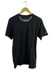 画像：NECK LOGO/Tシャツ/M/コットン/BLK