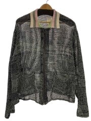 画像：カーディガン(薄手)/2/コットン/GRN/Jie-23S-KN03