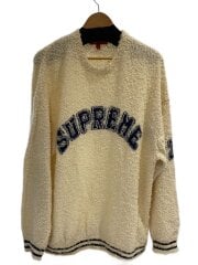 画像：ニット・セーター(厚手)/XL/コットン/BEG/25SS/TEXTURED ARC SWEATER