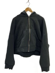 画像：FULL ZIP/ジップパーカー/S/コットン/BLK/ES2106