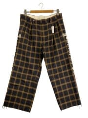 画像：Cutoff Chino Pants/ボトム/L/ウール/KHK/チェック/21AW-PA04//