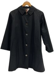 画像：コート/--/コットン/BLK/無地/FDA34-101-09
