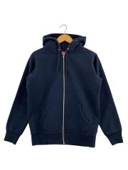 画像：14AW/Logo Tape Zip Up/ジップパーカー/S/コットン/NVY
