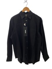 画像：長袖シャツ/2/コットン/BLK/231-20305