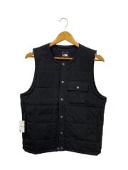 画像：メドウウォームベスト/中綿ダウンベスト/XS/ポリエステル/BLK/無地/NY82330