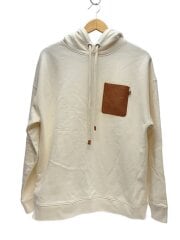 画像：パーカー/S/コットン/WHT/無地