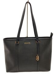 画像：トートバッグ/レザー/BLK/無地/35T7GD4T7L