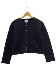画像：カーディガン/プレッション/Le Classique/2/コットン/BLK/0267M001