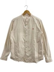 画像：OXP BAND COLLAR SHIRT/長袖シャツ/38/コットン/BEG/無地/DT-B0280