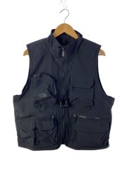 画像：FIELD UTILITY VEST_フィールドユーティリティベスト/L/ナイロン/BLK