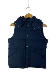 画像：ダウンベスト/M/ナイロン/NVY/無地/NDW91638