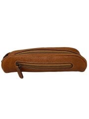 画像：文具/BRW/トーンオイルヌメ/オーバルペンケース