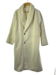 画像：オーバーサイズシャギーロングコート/38/ポリエステル/CRM/無地/SNZ1042408A0002