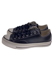 画像：ローカットスニーカー/25.5cm/BLK/レザー/1SE892//