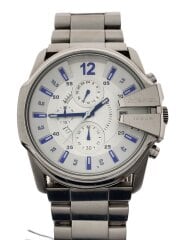 画像：クォーツ腕時計/アナログ/ステンレス/WHT/SLV/DZ-4181