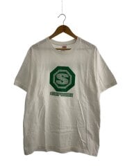 画像：Tシャツ/L/コットン/WHT