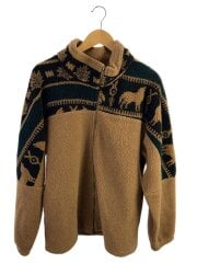 画像：フリースジャケット/M/ポリエステル/CML/総柄