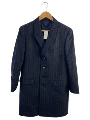 画像：コート/--/ウール/NVY/無地/PL-IS-32410