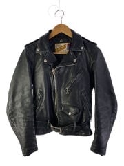 画像：ダブルライダースジャケット/--/レザー/BLK