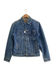 画像：80s/VT/70506/ストライプ/実寸34位/デニム/インディゴ/スレ有/84年製//