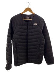 画像：THUNDER ROUNDNECK JACKET_サンダーラウンドネックジャケット/L/ナイロン/BLK