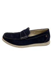 画像：ローファー/25cm/NVY/スウェード/NC6K 53MR