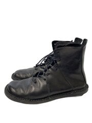 画像：レースアップブーツ/38/BLK/レザー/NOMAD-WAW-22