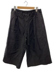 画像：ショートパンツ/L/リネン/BLK/25-030-600-8030-1-0